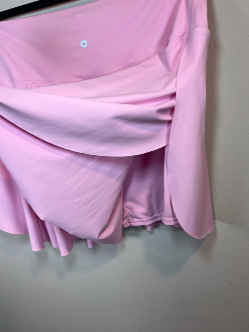 Halara Everyday SoftlyZero™ Airy Crossover Skirt Skort Pink Golf Pickleball 2XL - Picture 13 of 14